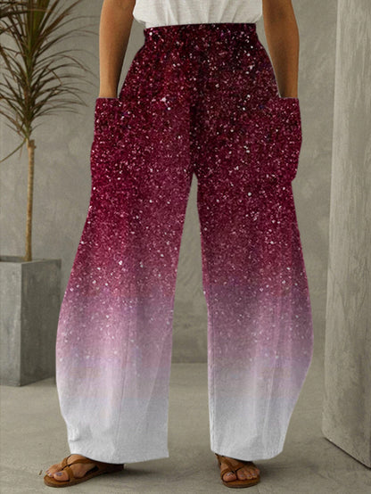 Women's Snow Gradient Casual Pants