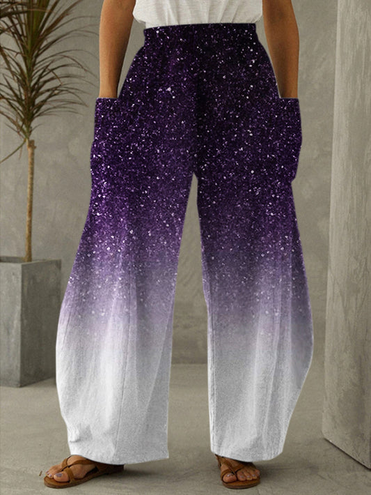 Women's Snow Gradient Casual Pants
