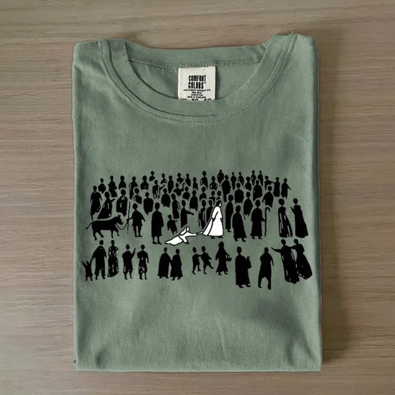 By His Wounds Christian T-shirt