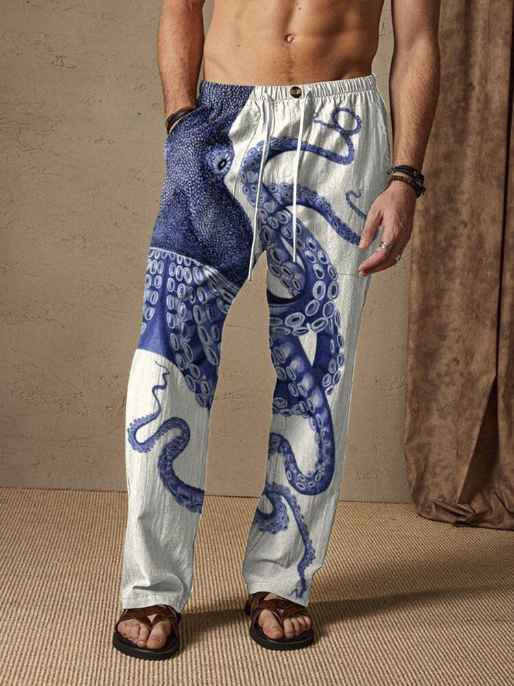 Deep Sea Octopus Art Print Casual  Shirt