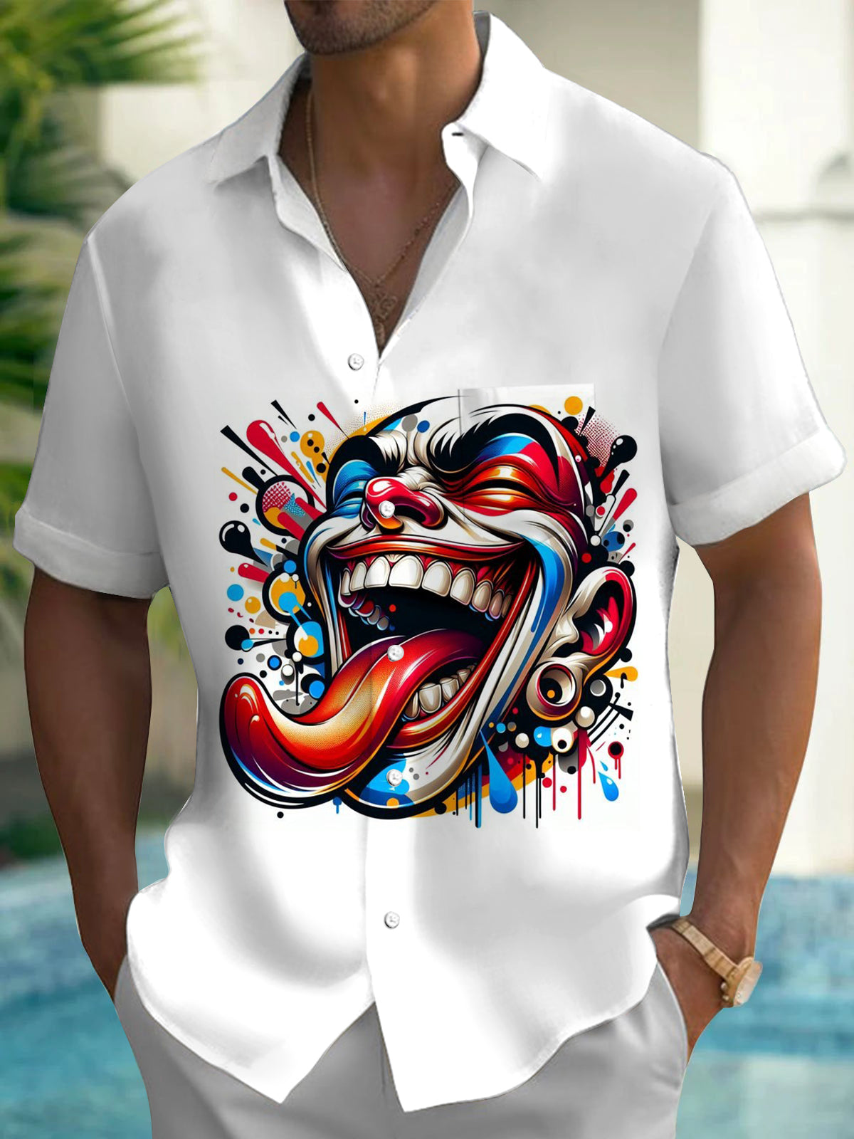 Joker Men's Pocket Short Sleeve Shirts