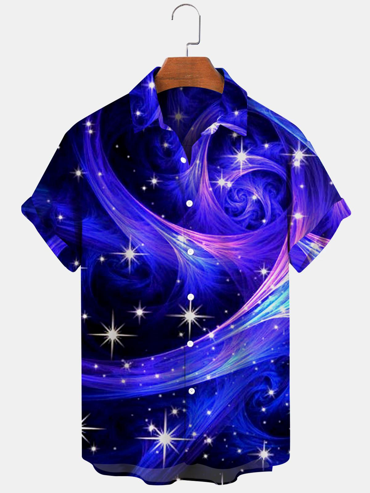 Abstract Casual Men's Shirts