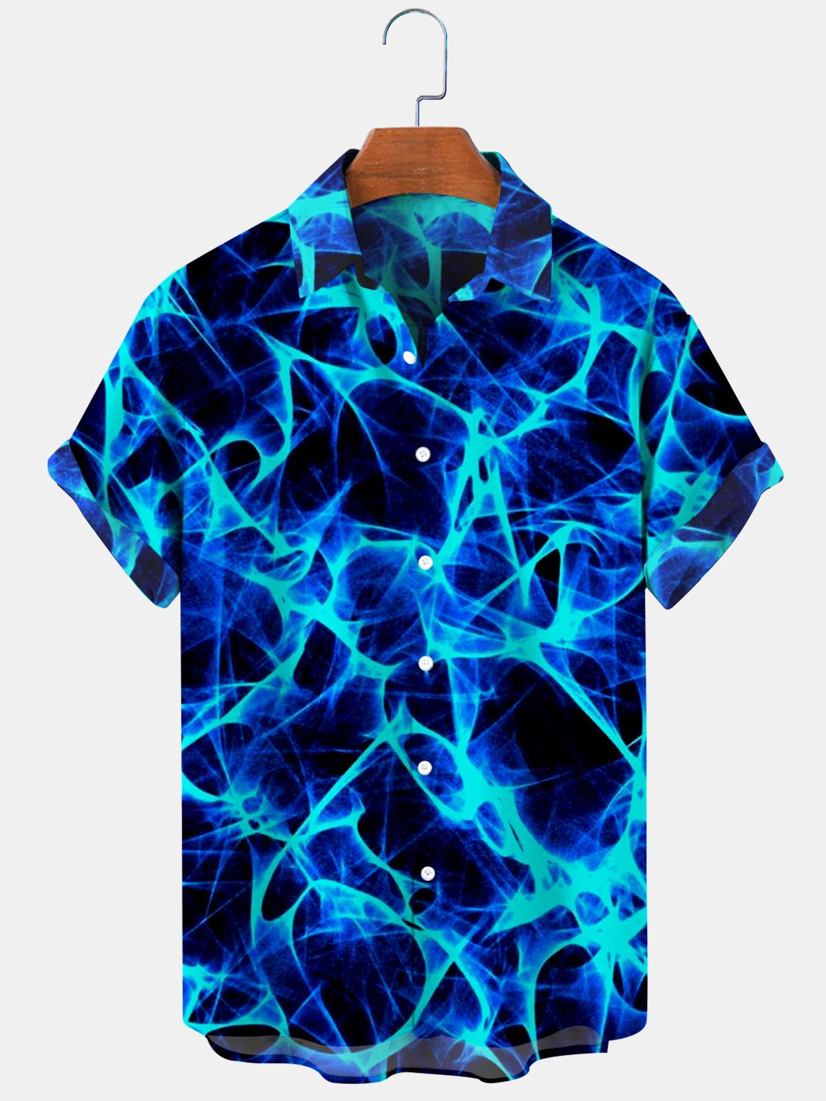 Abstract Casual Men's Shirts