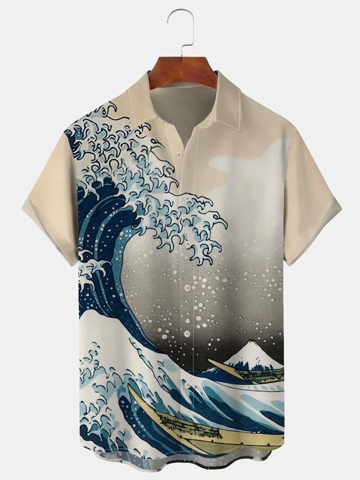 Hawaii Beach Sea Men's Shirts