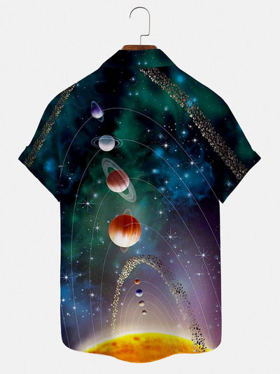 Universe Men's Shirts With Pocket