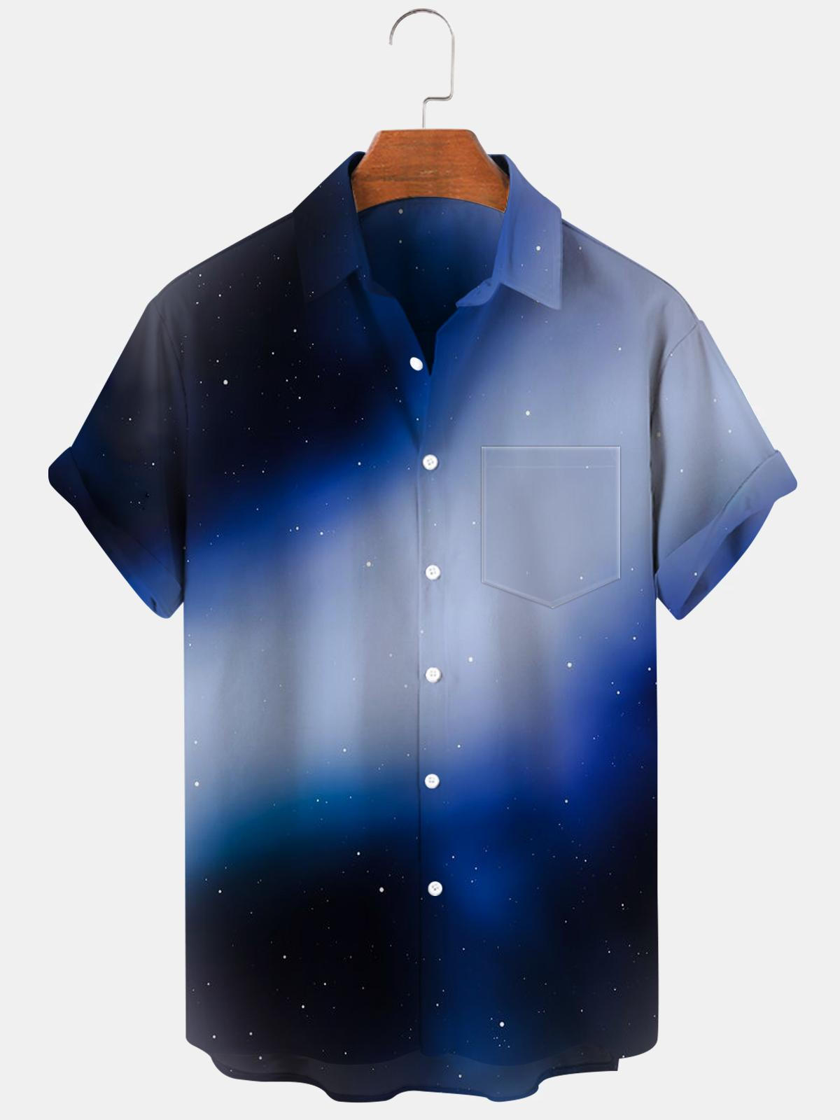 Star Men's Shirts With Pocket